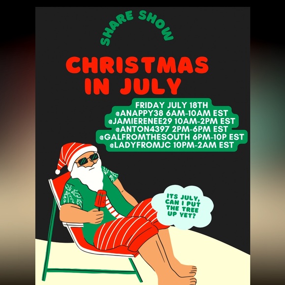 Other - Christmas in July Share Show Marathon